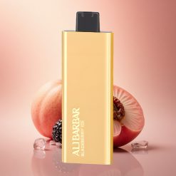 Alibarbar Pandora 7000 Puffs Μαύρο Βατόμουρο Πάγος 17ml 1.0Ω