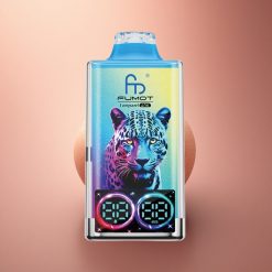 Fumot Leopard 40K Puffs Μαύρος Δράκος Πάγος 5% Nicotine 700mAh