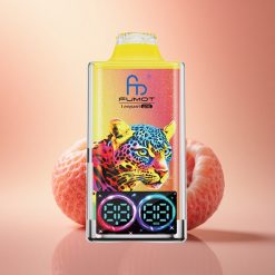 Fumot Leopard 40K Puffs Φράουλα Πάγος με 5% Νικοτίνη και Dual Mesh