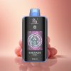Fumot Tornado 25000 Puffs Κρύο Σταφύλι HD Οθόνη 700mAh