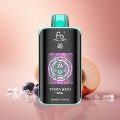 Fumot Tornado 25000 Puffs Μύρτιλο στον Πάγο με 700mAh και 5% Νικοτίνη