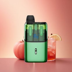 Fumot Ultra T32000 Puffs Μαύρο Κάσις Λεμονάδα - Κεράσι Κόλα με 800mAh και 20mg νικοτίνη