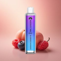 Hayati Pro Max 4000 Puffs Μπλε Βατόμουρο Φράουλα με 5% Νικοτίνη και 1400mAh