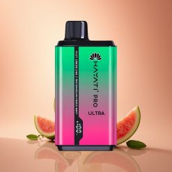 Hayati Pro Ultra 15000 Puffs Ανανεωτική Ανθισμένη Λεμόνι & Λαϊμάκι Καρπούζι Φρέσκο Δυόσμο με 850mAh και 2% Νικοτίνη