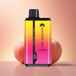 Hayati Pro Ultra 15000 Puffs Κεράσι Πάγος Ροδάκινο Μάνγκο 850mAh 2% νικοτίνη