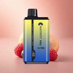 Hayati Pro Ultra 15000 Puffs Μπλε Βατόμουρο Βατόμουρο Λεμόνι 850mAh 2% νικοτίνη