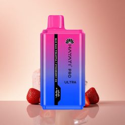 Hayati Pro Ultra 15000 Puffs Μπλε Ραζ Φραούλα Ανανάς Πάγος με 850mAh και 2% νικοτίνη