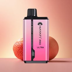 Hayati Pro Ultra 15000 Puffs Φράουλα Γκρέιπφρουτ Φράουλα Δράκοφρουτ 850mAh 2% νικοτίνη