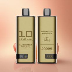 Lavie Cube 20000 Puffs Θαυμαστό Φρούτο Κίβι Γκουάβα 5% Νικοτίνη 600mAh