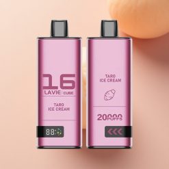 Lavie Cube 20000 Puffs Κρέμα Τάρο 28ml 600mAh