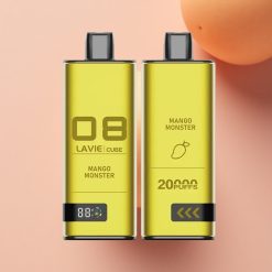 Lavie Cube 20000 Puffs Μάνγκο Τέρας 5% Νικοτίνη 600mAh