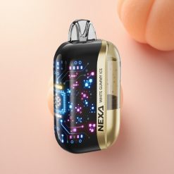 NEXA Ultra 50000 Puffs Λευκό Γλυκό Πάγο με 5% νικοτίνη και 800mAh μπαταρία